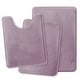preview thumbnail 8 of 153, Empyrean Ultra Soft Plush Bathroom Rug - Non-Slip, Velvet, Memory Foam Bath Mat - Set of 2 17 x 24 / 20 x 32 / 20 x 24 - Dusty Purple