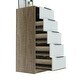 preview thumbnail 5 of 13, TUHOME Kaia 5 Drawer Dresser, Vertical Dresser
