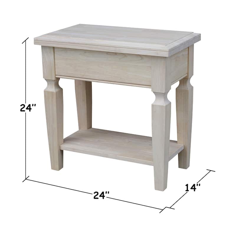 Solid Wood Vista Side Table