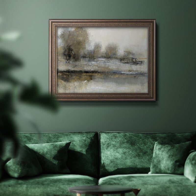 Gilt Landscape II Premium Framed Canvas- Ready to Hang