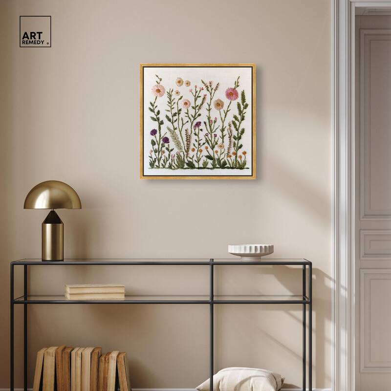 Wildflower Patch III Canvas by Art Remedy