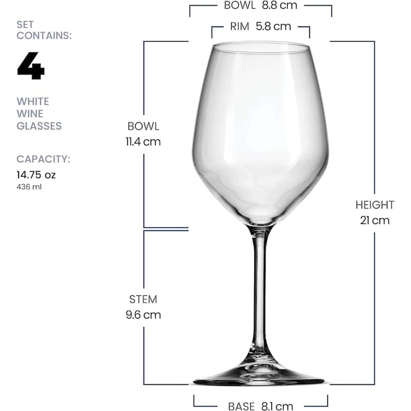 Bormioli Rocco Restaurant Wine Glasses