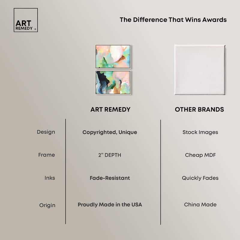 The Dreamer part II Canvas Set of 2 by Art Remedy