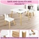 preview thumbnail 14 of 12, Kids Table and 2 Chairs Set with Storage & Removable Tabletop