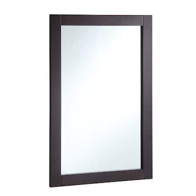 Design House 547075 Shorewood 20" Wall Mounted Mirror with Wooden