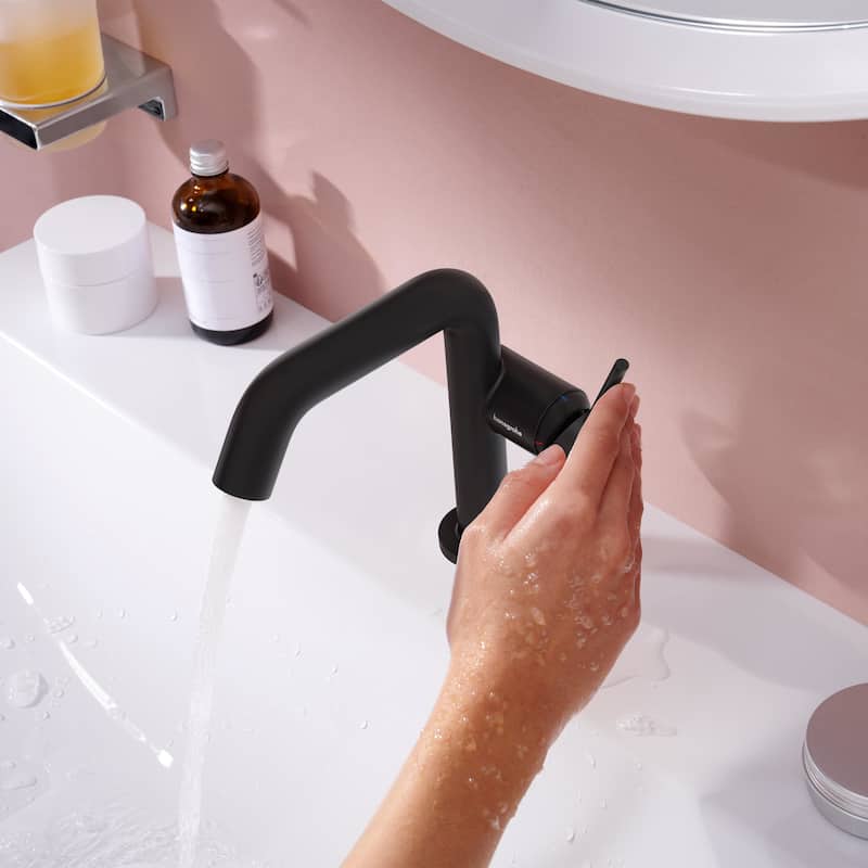 Hansgrohe 73321 Tecturis S 1.2 GPM Single Hole Bathroom Faucet with