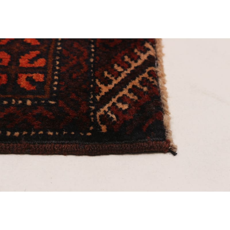 Teimani Red Rug 3'10" x 6'3" - 3'10 x 6'3