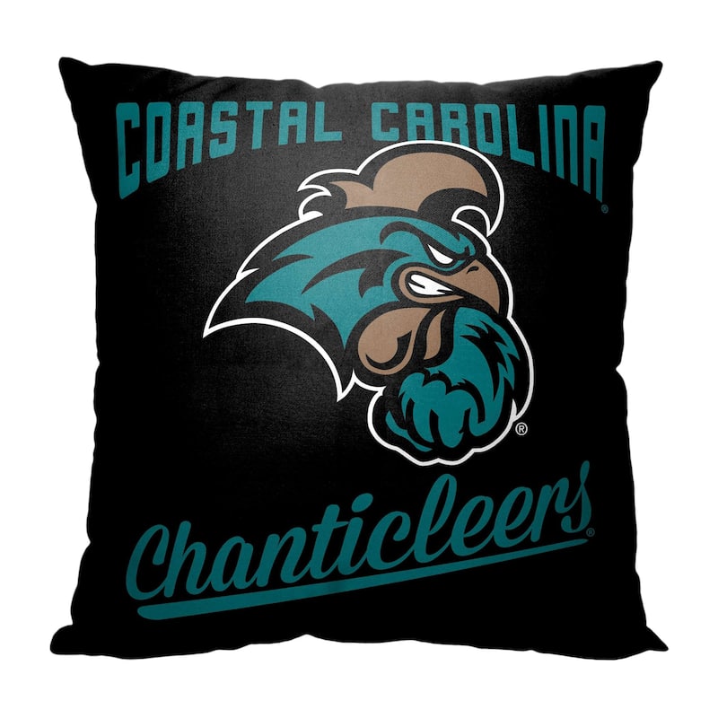 NCAA Sun Belt Conference Alumni 18 Inch Throw Pillow