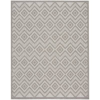 Nourison Versatile Indoor/Outdoor Geometric Flatweave Area Rug