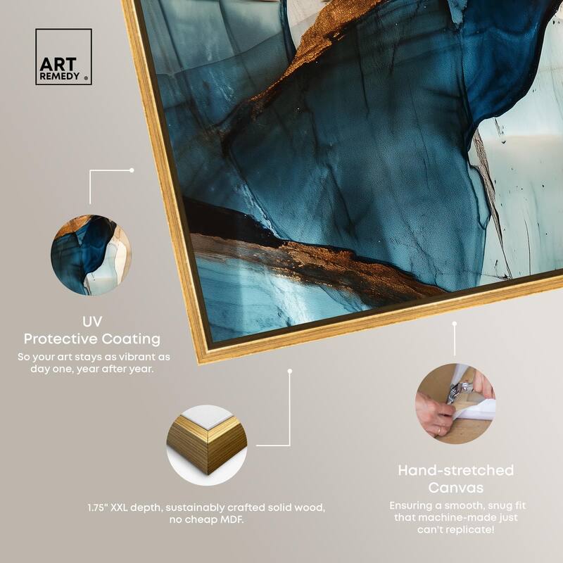 Glitch Aesthetic II Canvas Set of 2 by Art Remedy