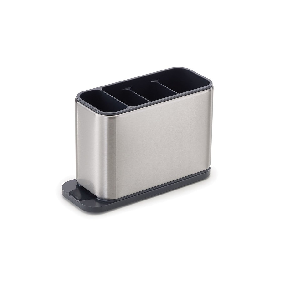 Joseph Joseph 85132 Surface Cutlery Drainer Silver Black
