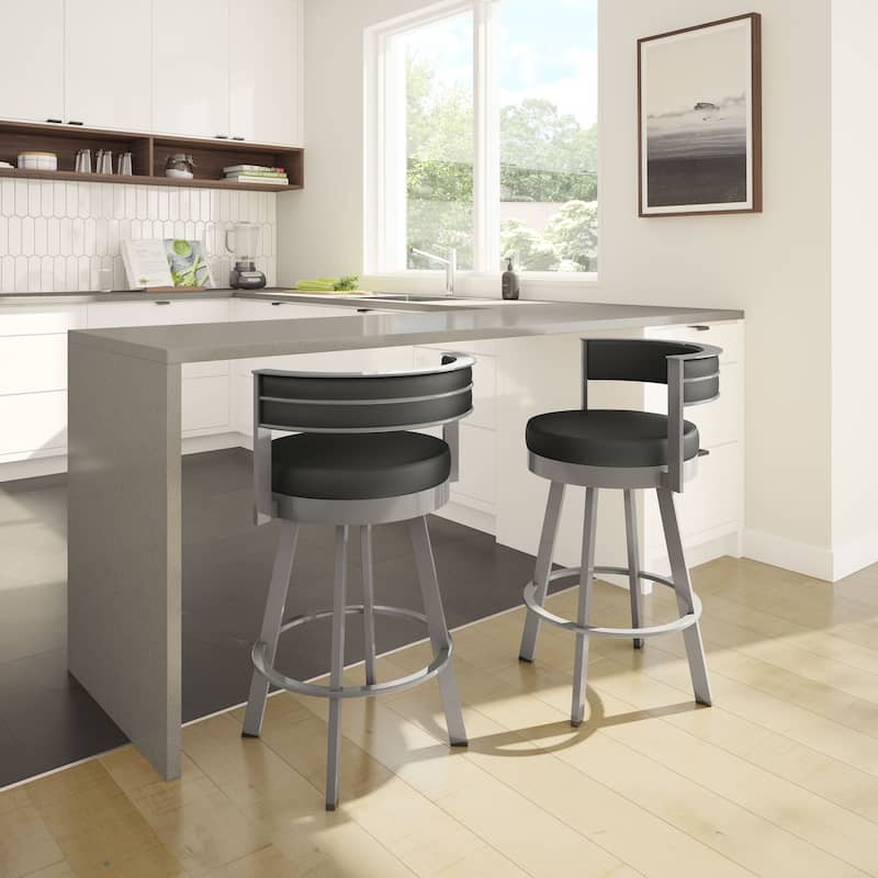 Amisco Browser Swivel Bar Stool