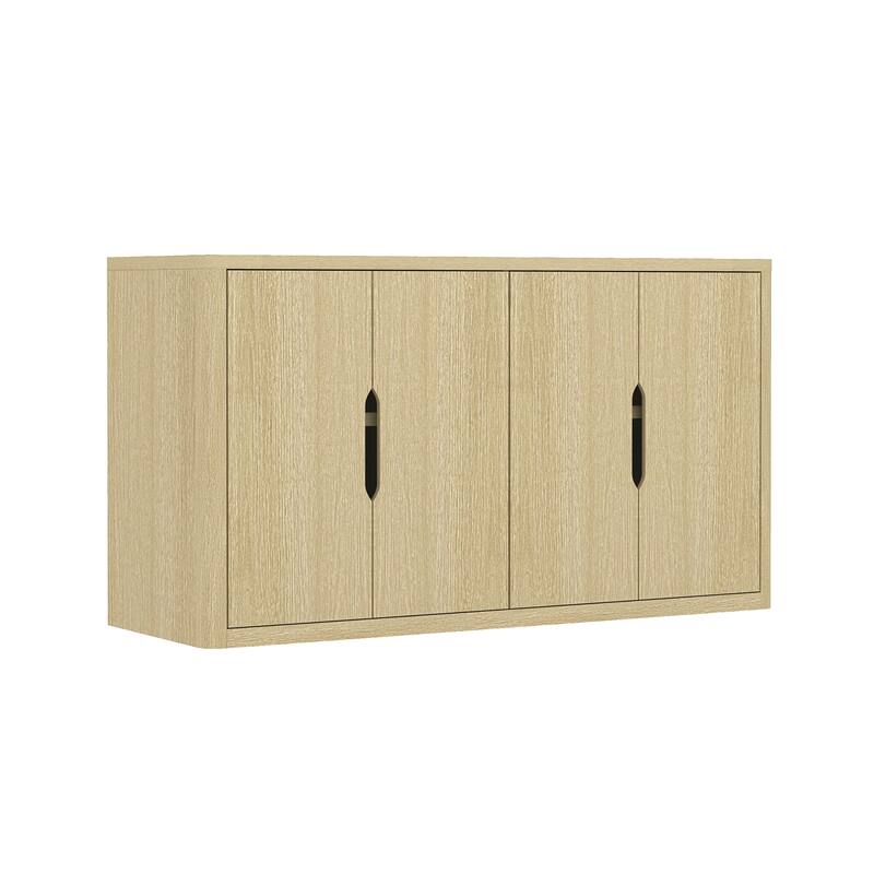 Manhattan Comfort Rivington Modern 4 Shelf Sideboard