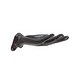preview thumbnail 10 of 12, "Palms Up" Dark Brown Cast Iron Wall Mount Hook Set (Set of 2)