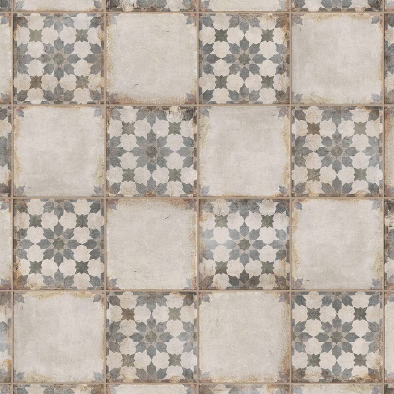 Merola Tile D'Anticatto Decor Varenna 8-3/4" x 8-3/4" Porcelain Floor and Wall Tile