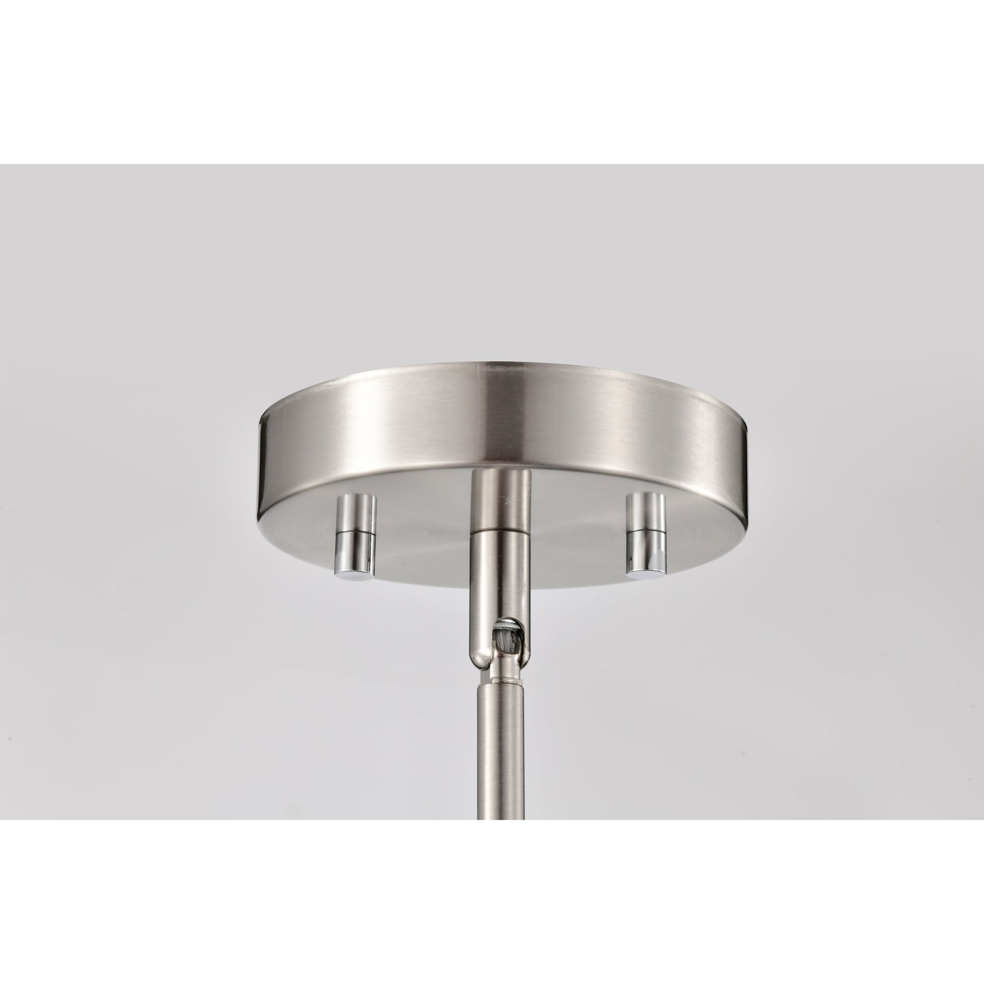 Daelan Satin Nickel Clear Dimpled Glass Single Light Pendant Light 12in On Sale Bed Bath Beyond 40824587