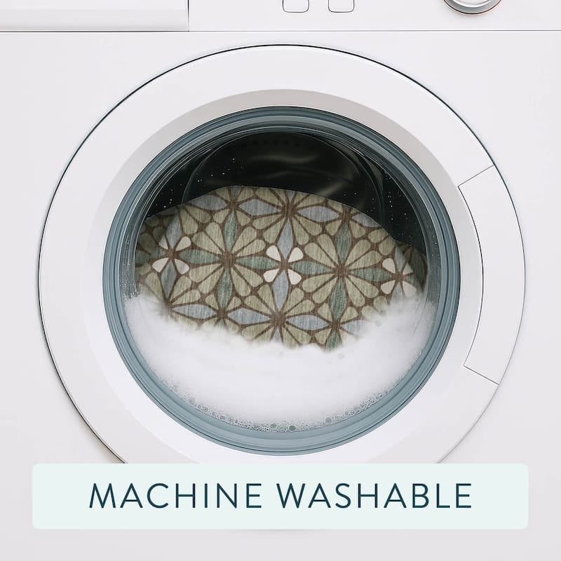 Machine Washable Indoor/ Outdoor Mosaic Pablo Chantille Rug