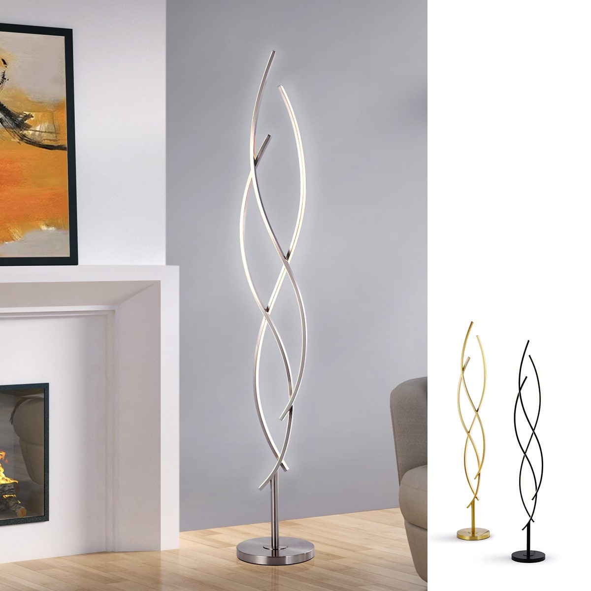 SWAVE 63"H LED Floor Lamp