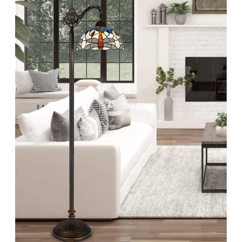 Colebridge 62" Height Bronze Resin/Metal Floor Lamp - One Size