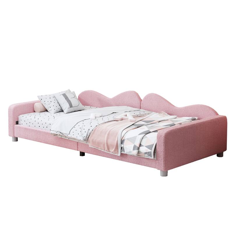 Upholstered sofa bed