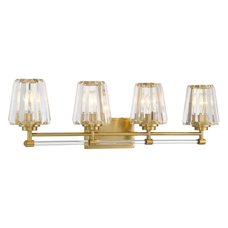 Savoy House 8-6001-4 Garnet 4 Light 32" Wide Vanity Light