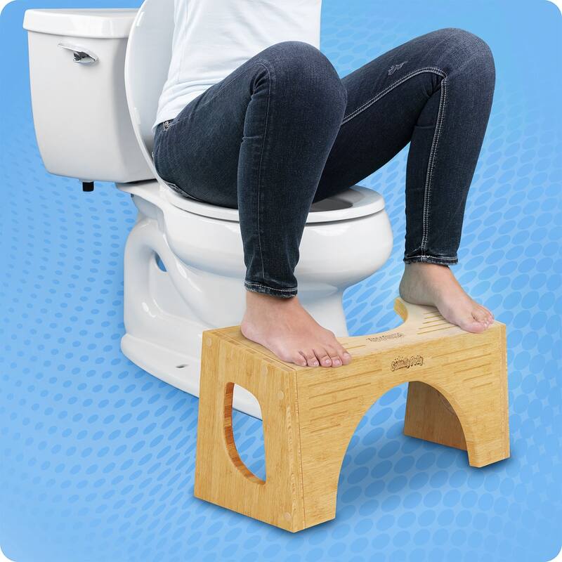Squatty Potty The Original Toilet Stool - 7" and 9", Brown
