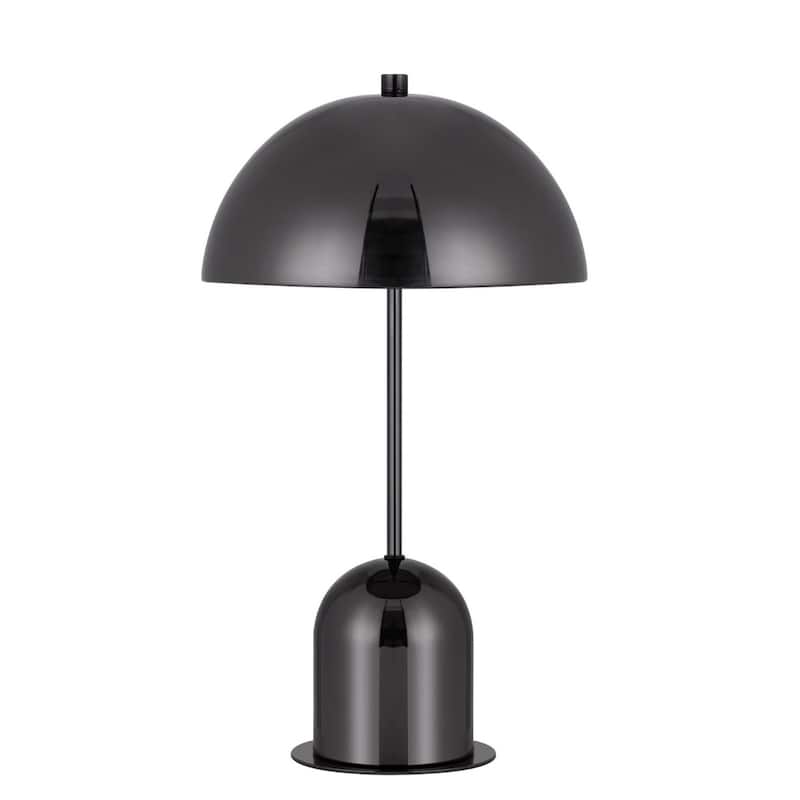 Modern 20 Inch Desk Lamp with Dome Shade and Adjustable Brightness - 11” x 11” x 20”