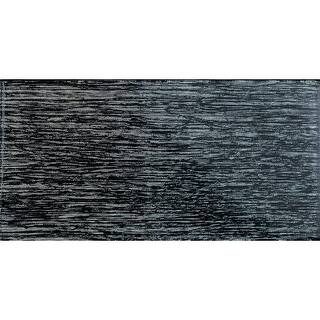 Cosmos 3" x 6" Black Glass Backsplash Wall Tile