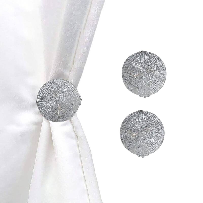 Evideco Metal Round Clip Big Size Archi Set of 2 - 2.5"L x 2.5"W x 1"D