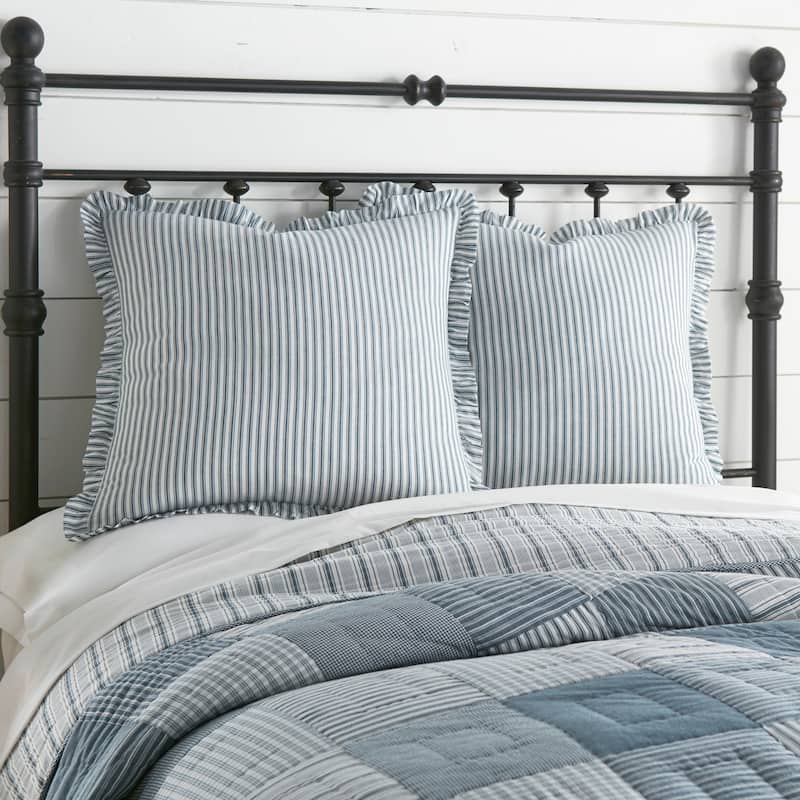 Sawyer Mill Ticking Stripe Euro Sham