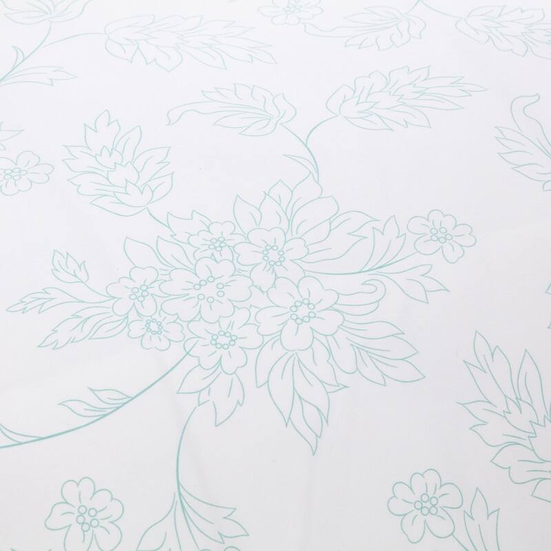 Becky Cameron Oversized 3-piece Printed Duvet Cover Set - vine-aqua - King