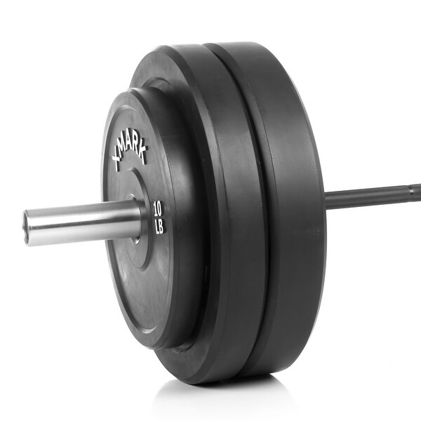 190 lb bumper plate set