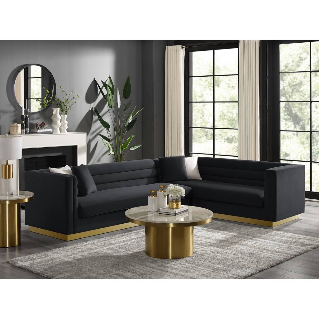 Jamarcus Upholstered Right Facing Corner Sectional Sofa