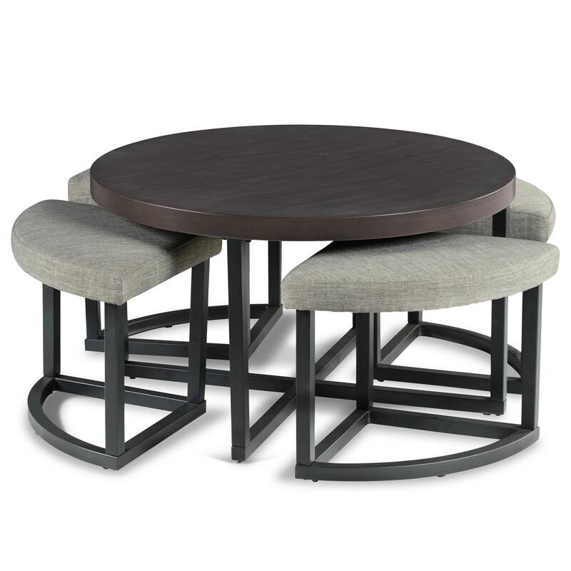 Steve Silver Yako Coffee Table with Seating