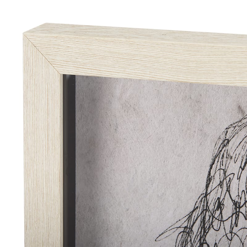 Dog Sketches II Framed Art Print
