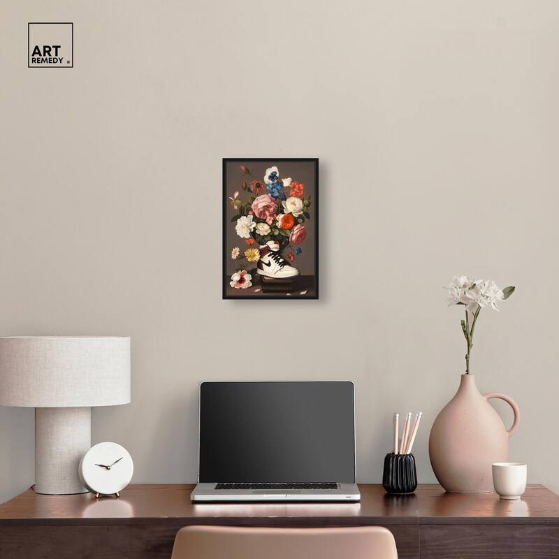 Sneaker Bouquet I Canvas by Art Remedy