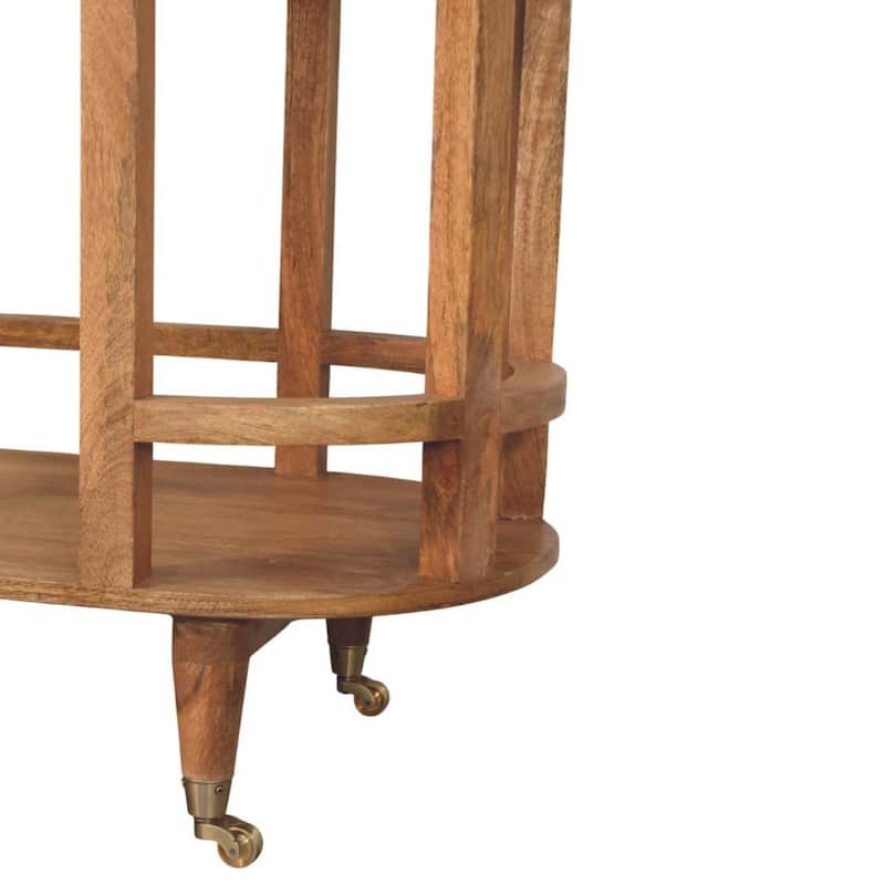 Artisan Furniture Solid Wood Isla Curved Butler Console , Brown