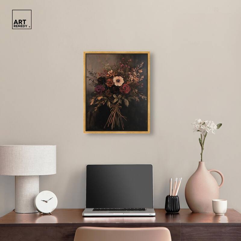 Smoldering Bouquet II Canvas by Art Remedy