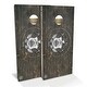 preview thumbnail 1 of 7, Utah Flag Rustic Outdoor Cornhole Board Set Backyard 2x4 - NO Accessories