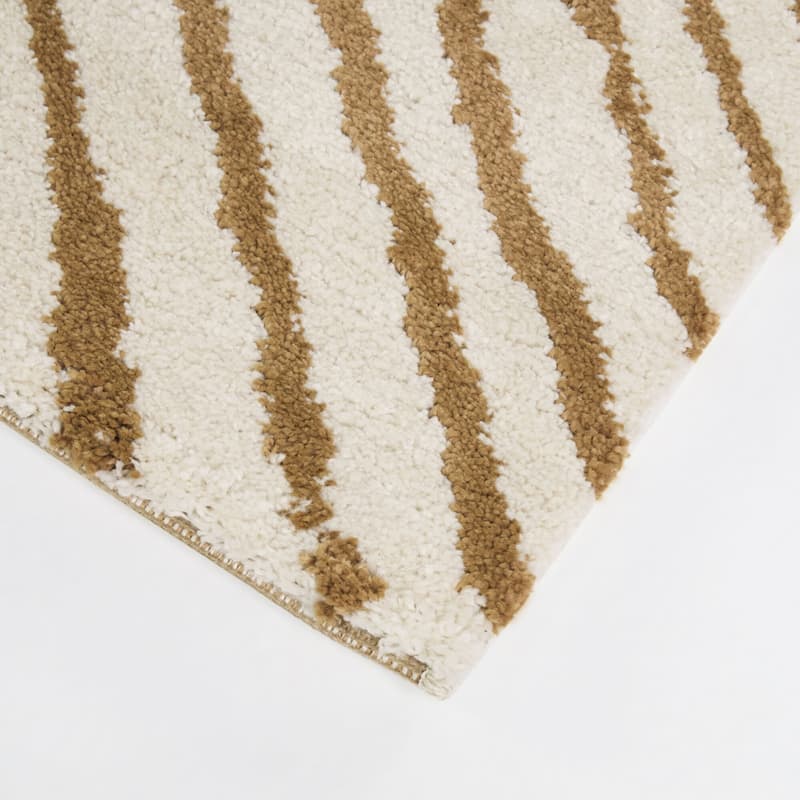 Aleksa Organic Zig-Zag Area Rug