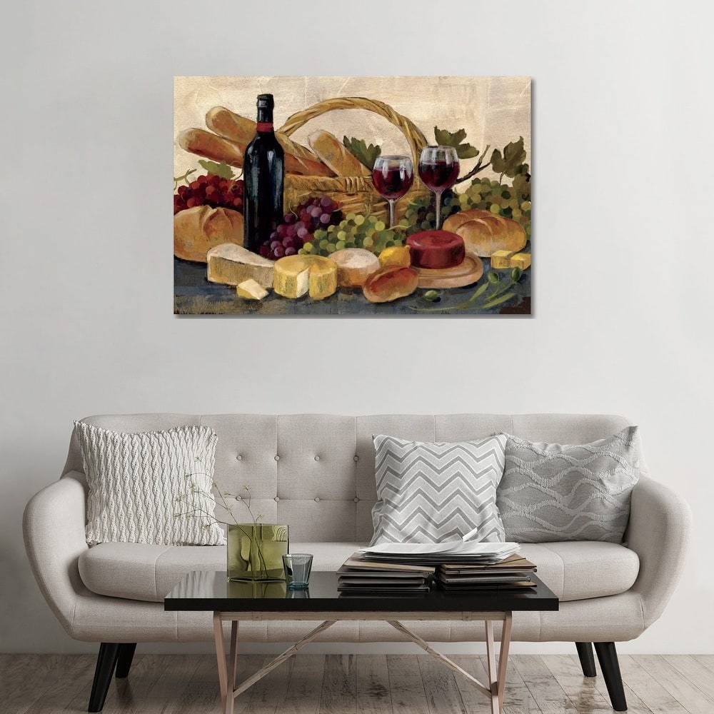 iCanvas "Tuscan Evening Wine " by Silvia Vassileva Canvas Print
