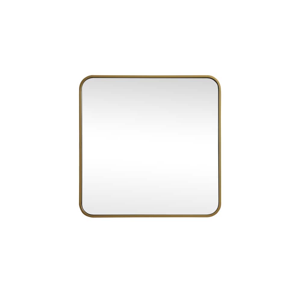 Elegant Lighting MR802424 Evermore 24" W x 24" H Transitional Square