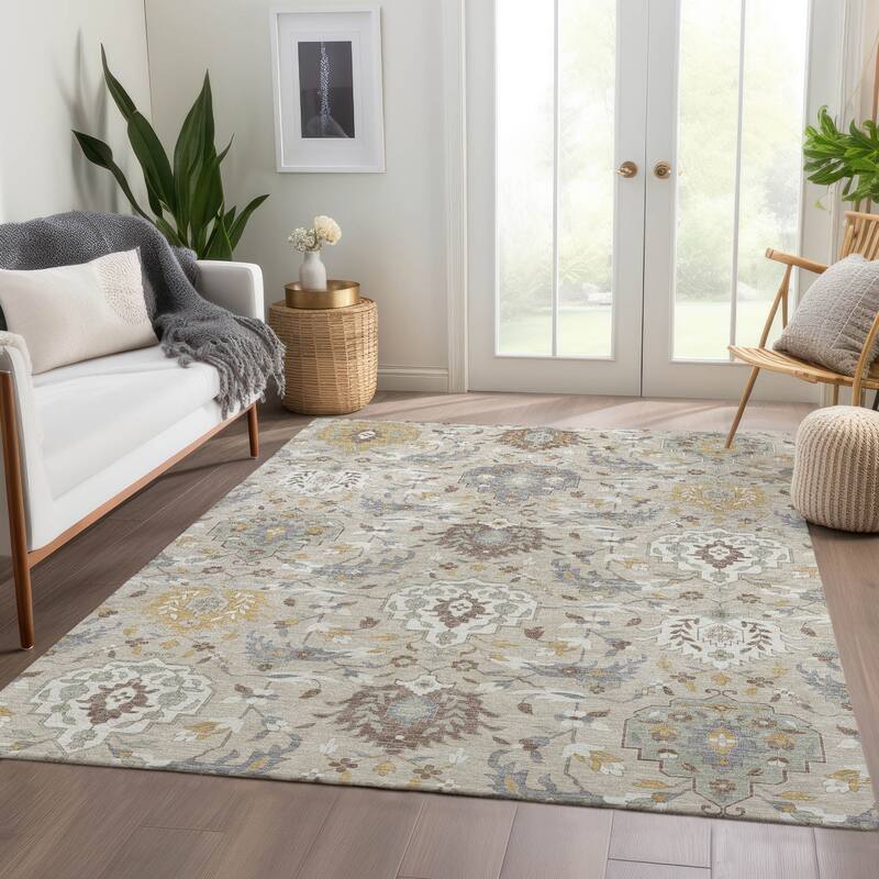 Premium Washable Super Soft Traditional Majestic Mayfield Rug