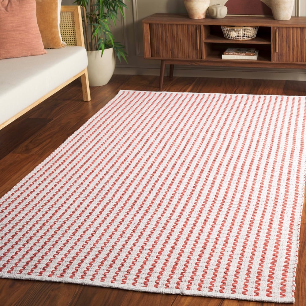 SAFAVIEH Handmade Cape Arieke Cod Cotton Rug