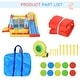 preview thumbnail 5 of 5, Outsunny 4-in-1 Kids Inflatable Bounce House Jumping Castle with 2 Slides, Climbing Wall, Trampoline, & Water Pool Area