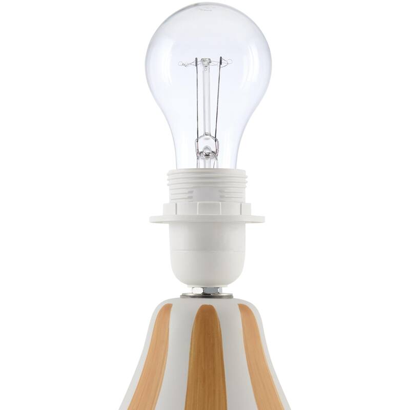 Livabliss Melbu Traditional Accent Table Lamp - 14"H x 8"W x 8"D