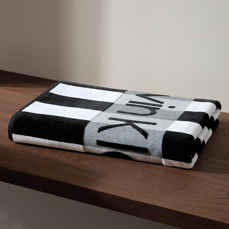Calvin Klein 2 Piece Beach Towel Set - 2 Piece