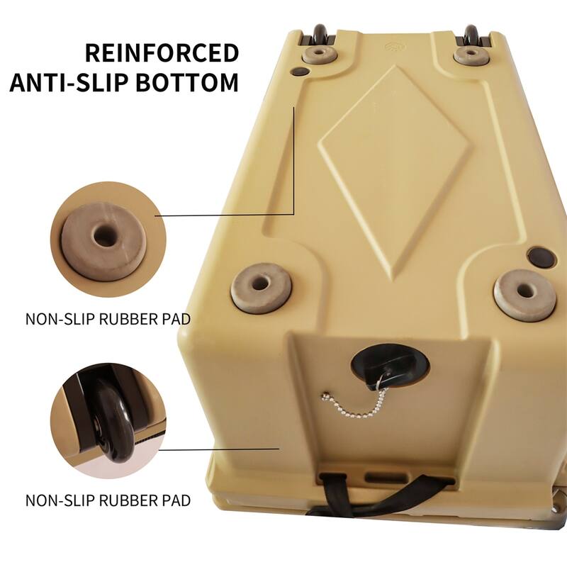 Ice Cooler Box 65QT Outdoor Camping Ice Chest Beer Box