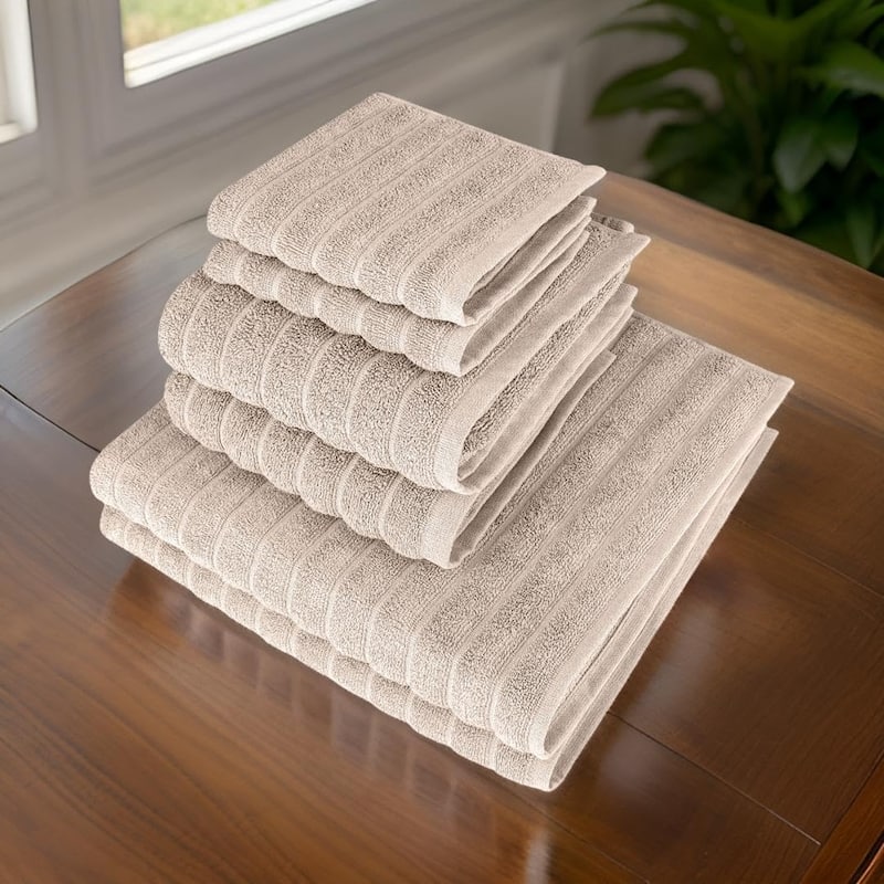 Brampton 6 Piece Luxury Turkish Cotton Towel Set