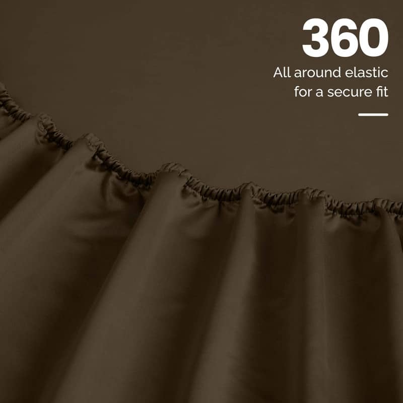 Blue Nile Mills 1500 Thread Count Egyptian Cotton Deep Pocket Solid Sheet Set